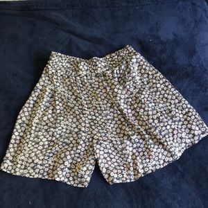 Floral print culottes